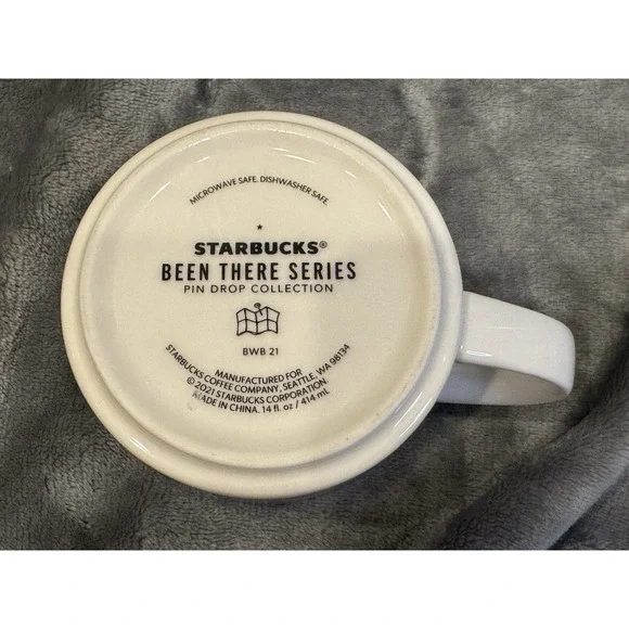 Starbucks Yosemite National Park Collectors Mug Cup Been There Series Pin Drop - Picture 6 of 6